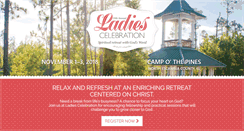 Desktop Screenshot of ladiescelebration.com